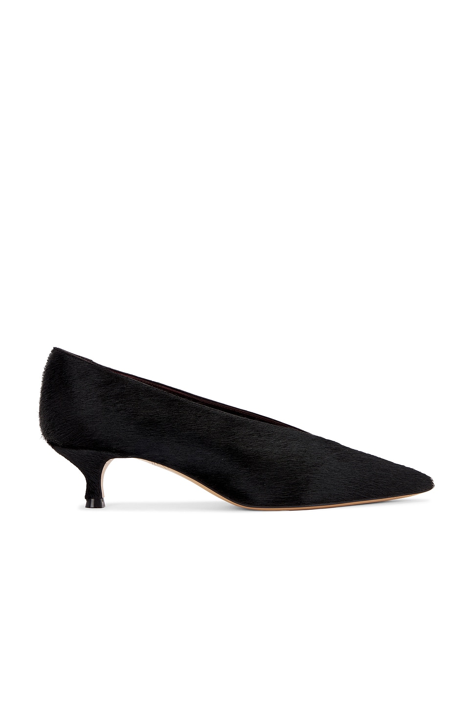 Image 1 of LE MONDE BÉRYL Babouche Kitten Heel in Black