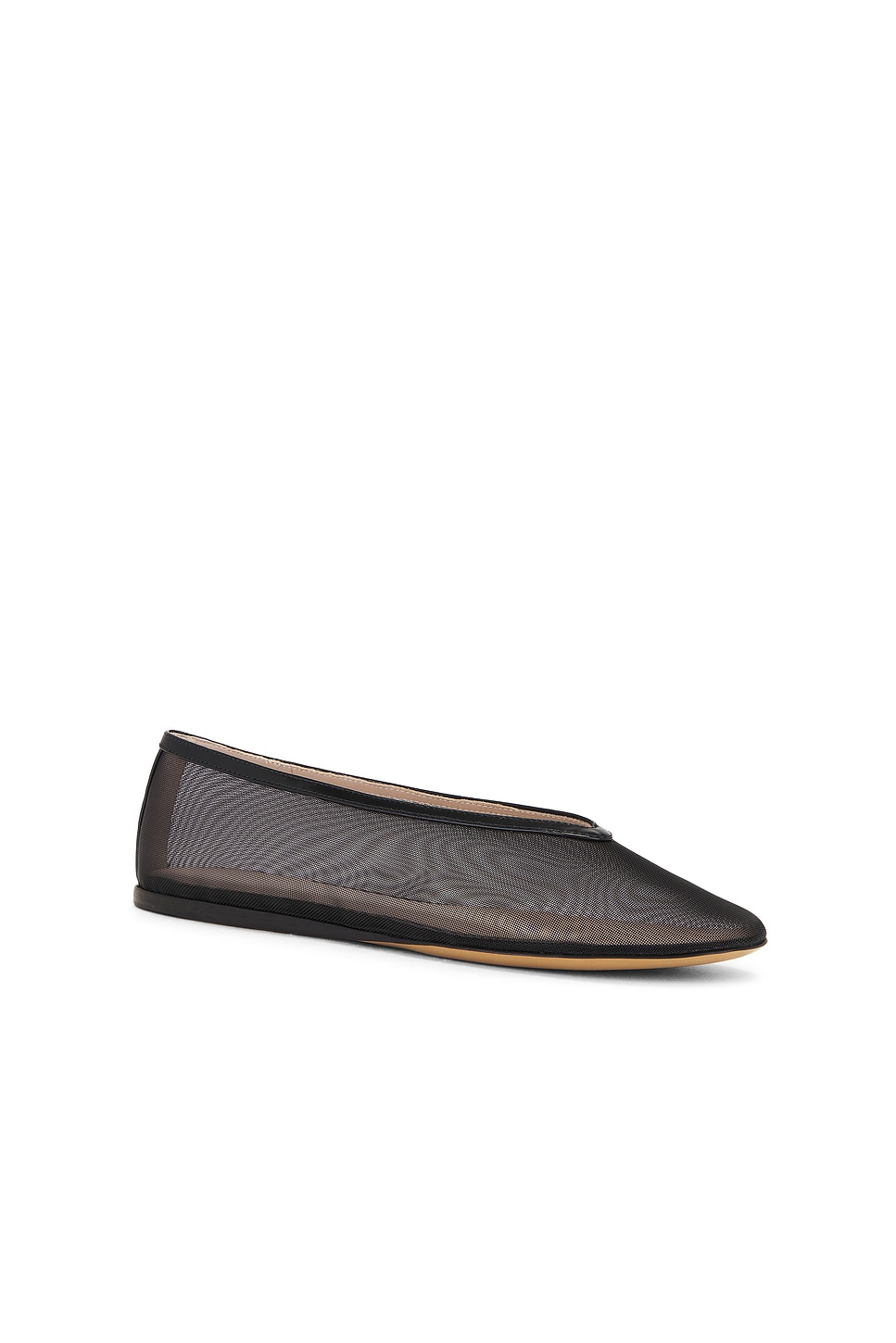 Shop Le Monde Beryl Luna Flat In Black