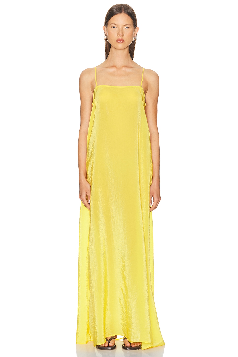 Image 1 of LESET Lana Maxi Dress in Yellow