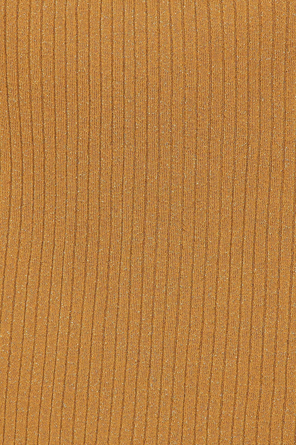 Image 5 of LESET Blake Rib Sleeveless Turtleneck Sweater in Bronze