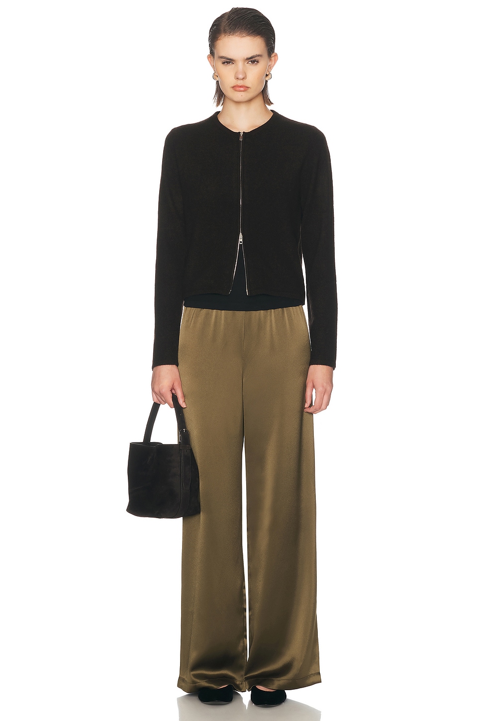 LESET Jesse Zip Cardigan