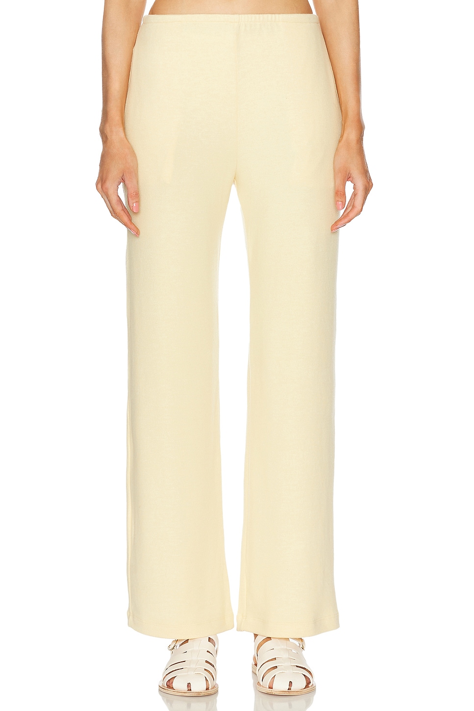 Lauren Pocket Pant in Yellow