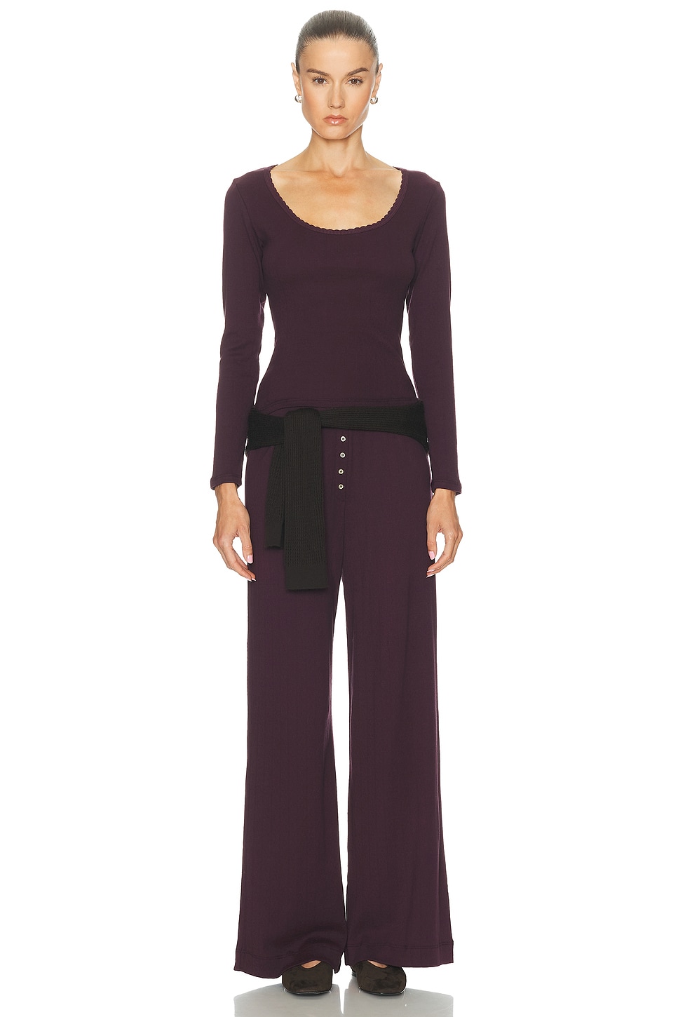 LESET Pointelle Boxer Pant