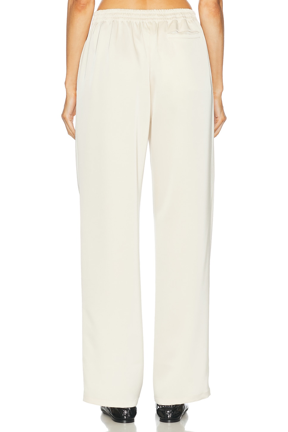 Barb Pleated High Waist Pant - Thumbnail 5