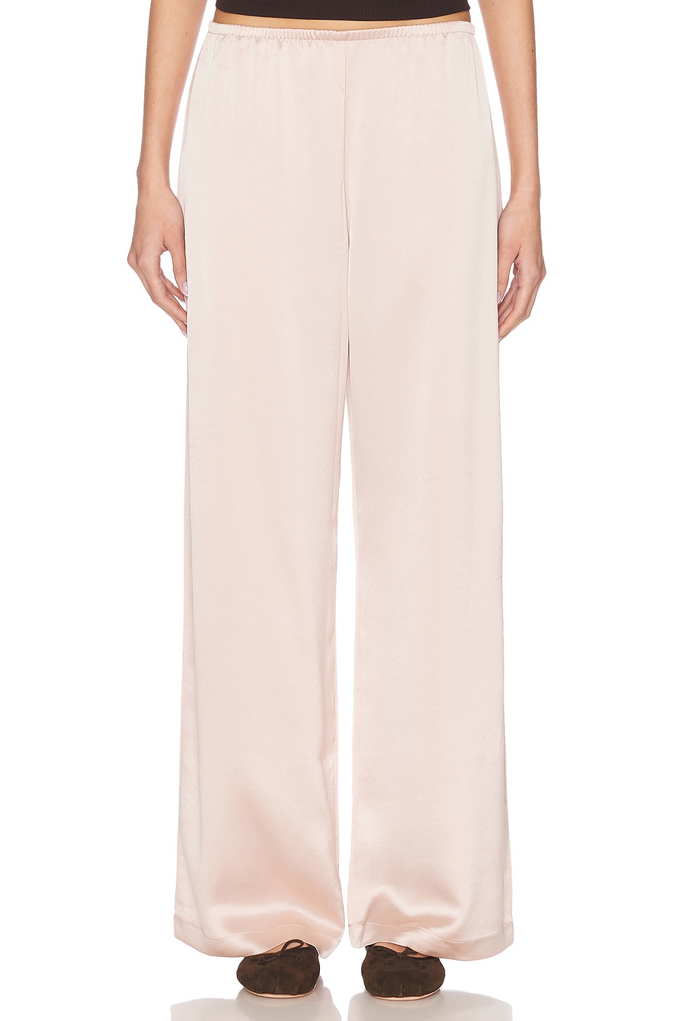 Shop Leset Barb Wide Leg Pant In Sakura