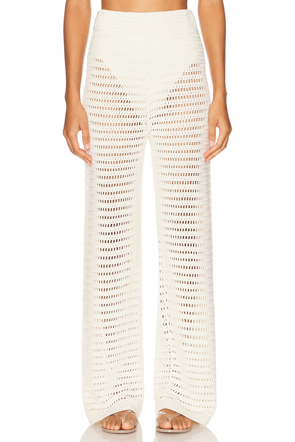 Image 1 of LESET Lucy Pant in Creme