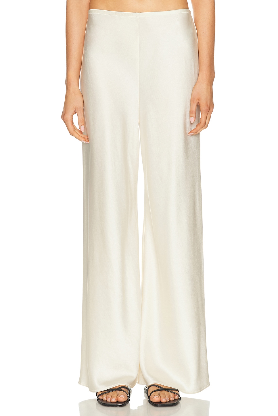 Image 1 of LESET Barb Bias Pant in Creme