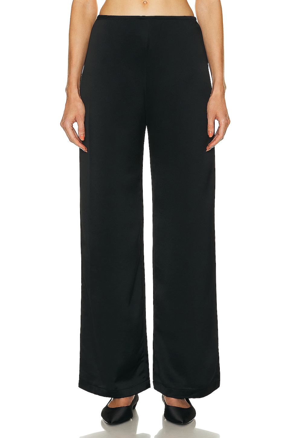Image 1 of LESET Barb Wide Leg Pant in Black