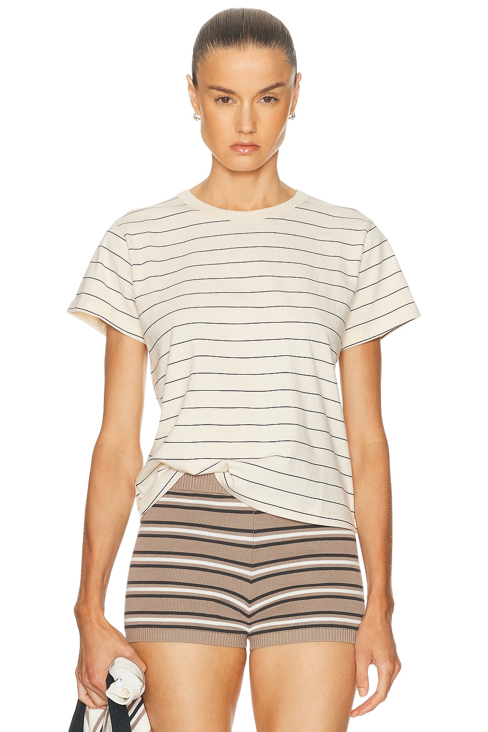 The Margo Tee in Ivory