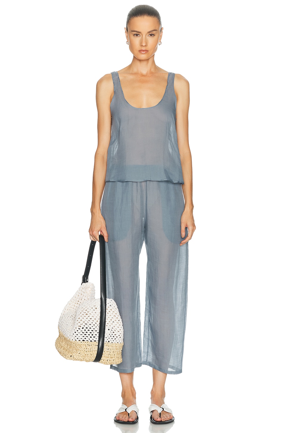 LESET Niko Scoop Tank Top | Thumbnail 4