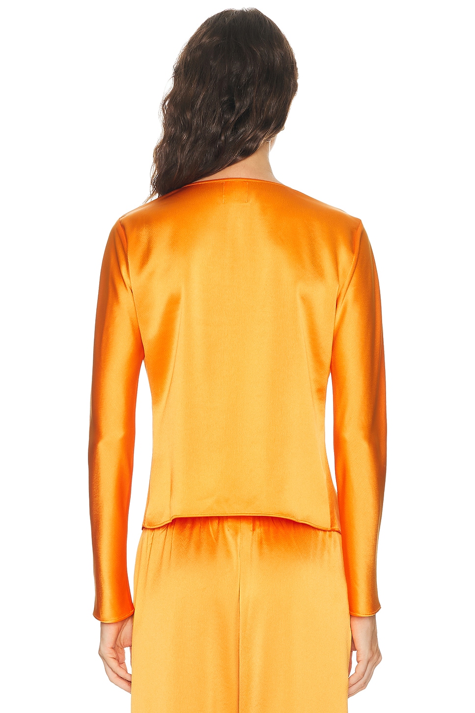 LESET Barb Button Long Sleeve Top | Thumbnail 3