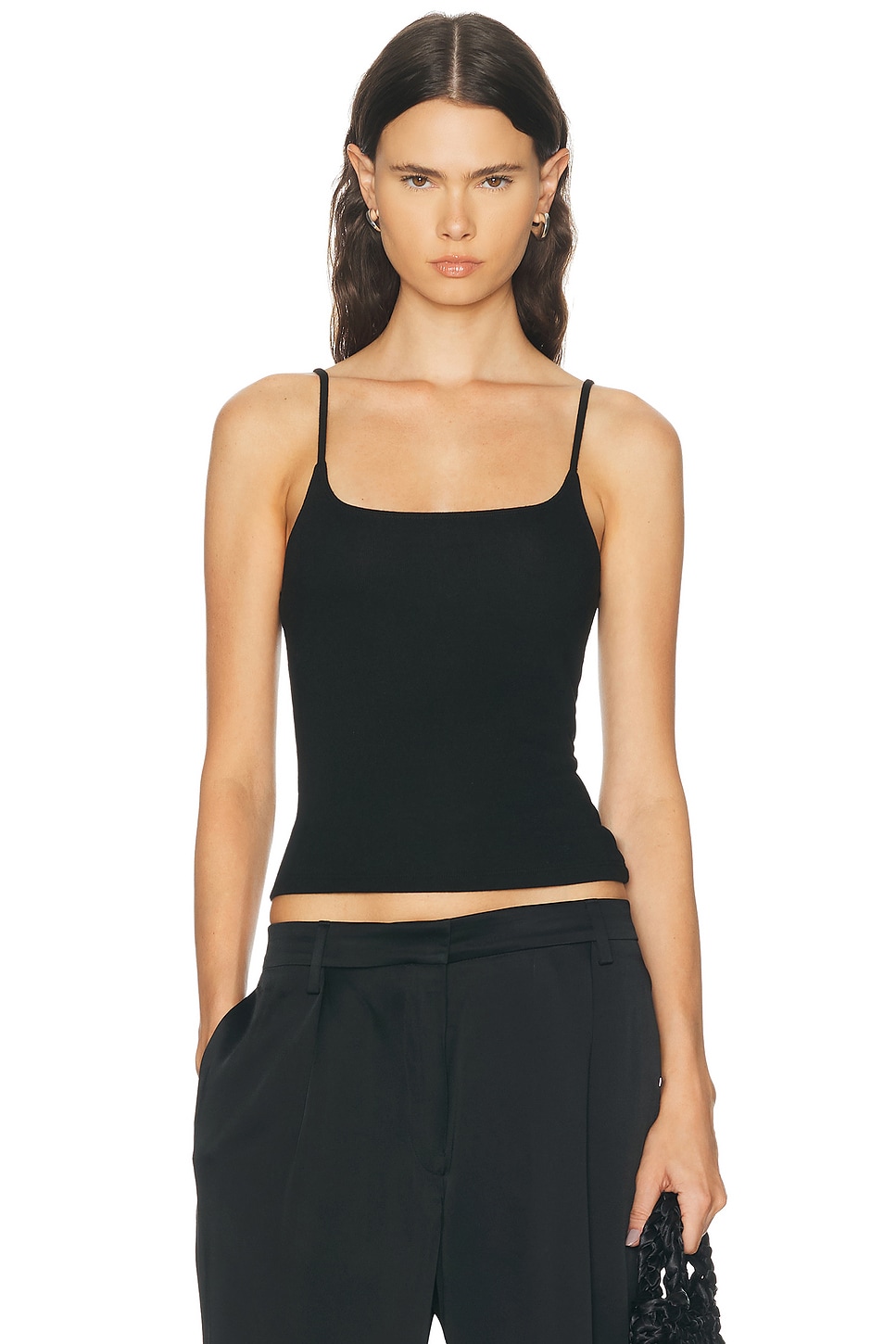 LESET Lauren Classic Tank Top in Black
