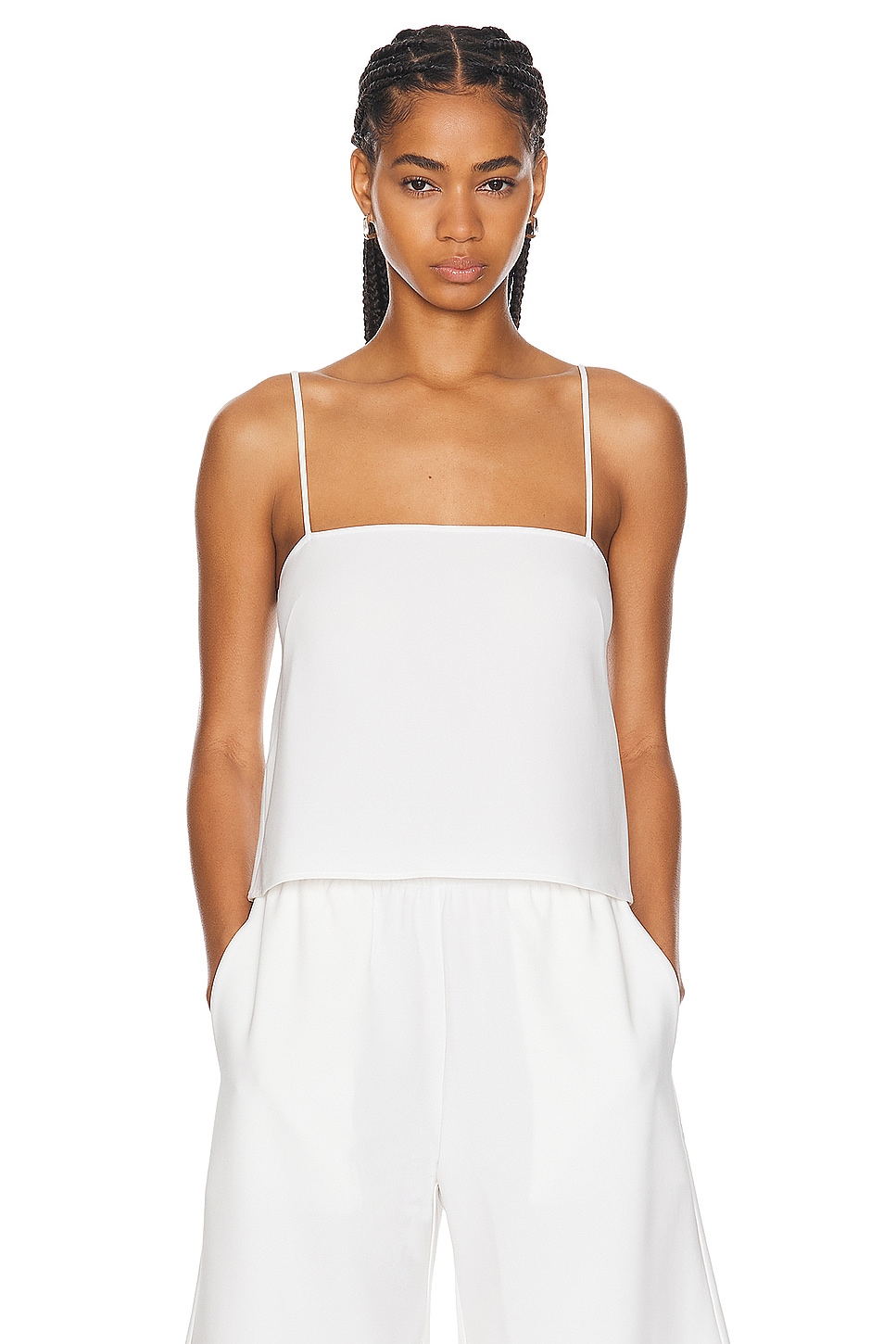 Image 1 of LESET Arielle Tank Top in Ice