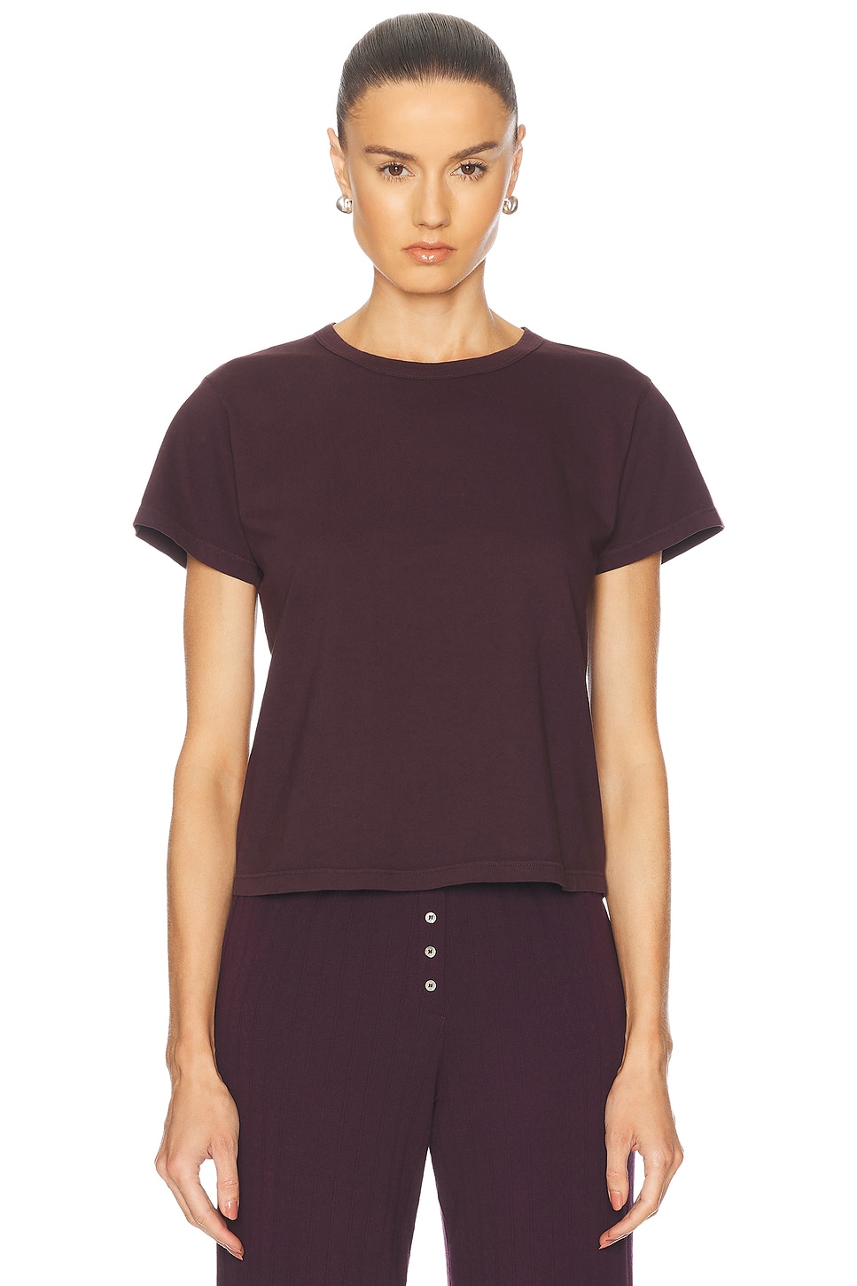 The Margo Tee in Purple