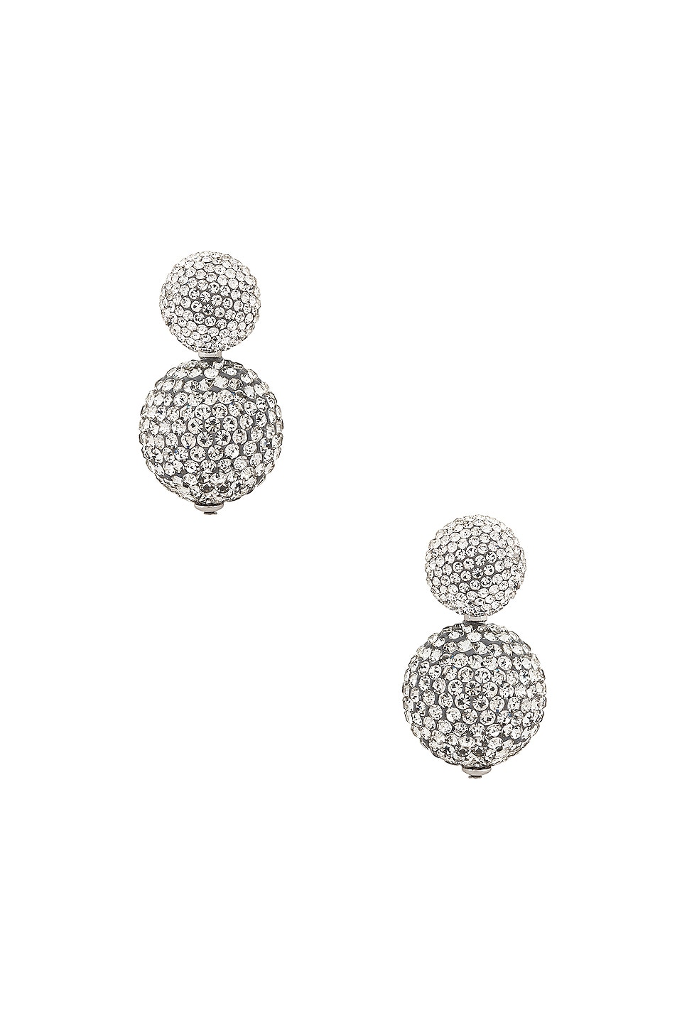 Image 1 of Lele Sadoughi Pave Drop Earrings in Crystal