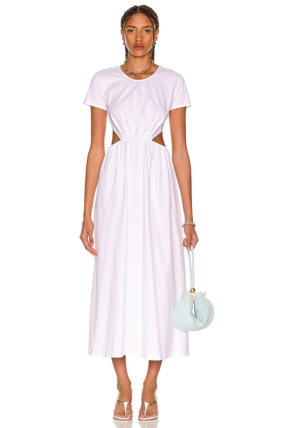 Image 1 of Loulou Studio Seram Dress in White