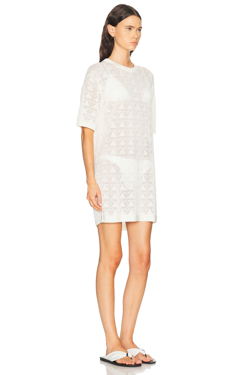 Loulou de Saison Armas Knit T-Shirt Dress | Thumbnail 2
