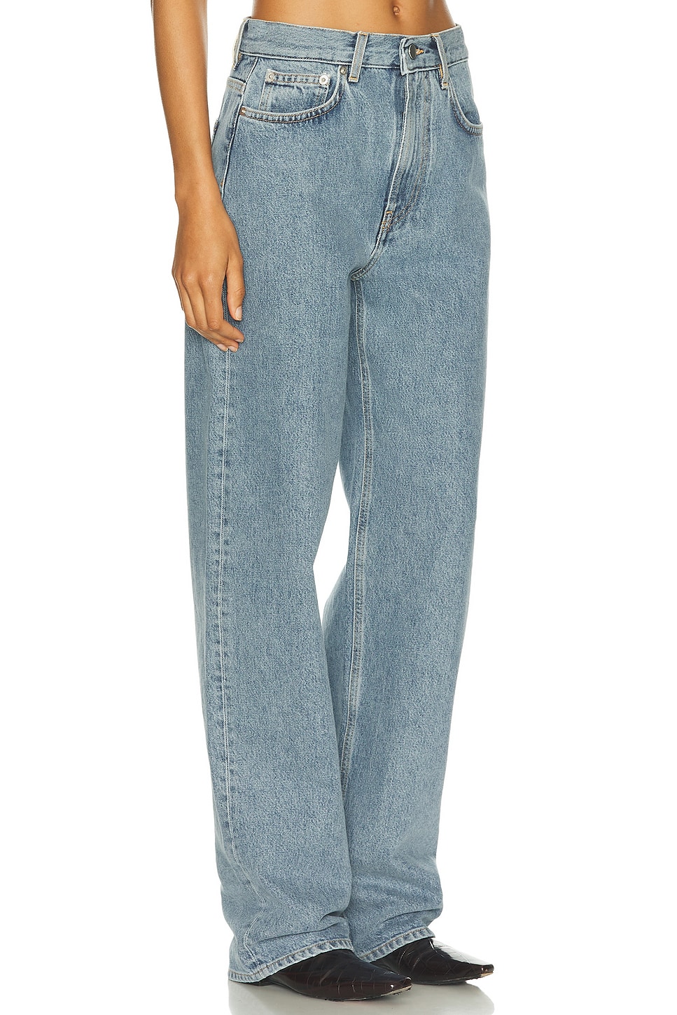 LOULOU STUDIO SAMUR STRAIGHT LEG 