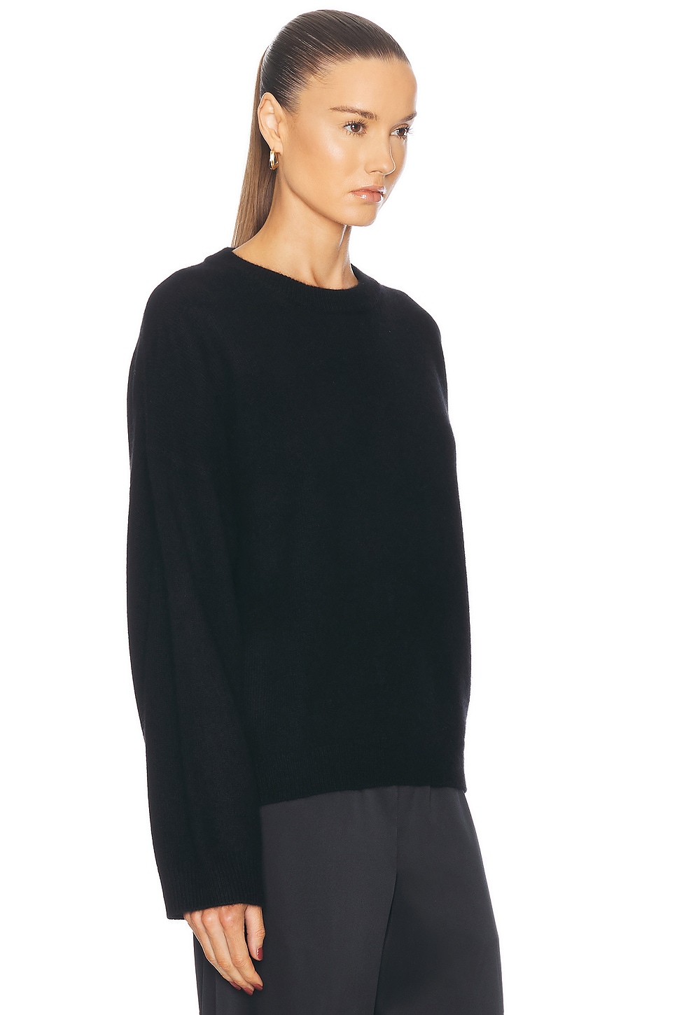 Shop Loulou Studio Ropo Sweater In Black