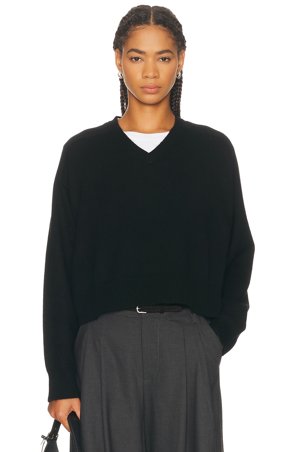 Image 1 of Loulou de Saison Anzor Sweater in Black