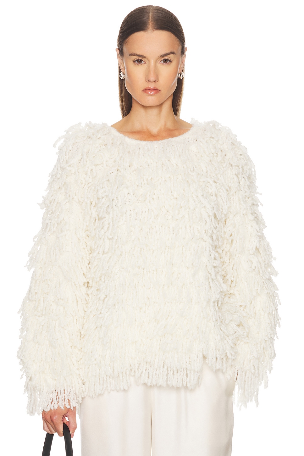 Loulou De Saison Gabin Sweater In White