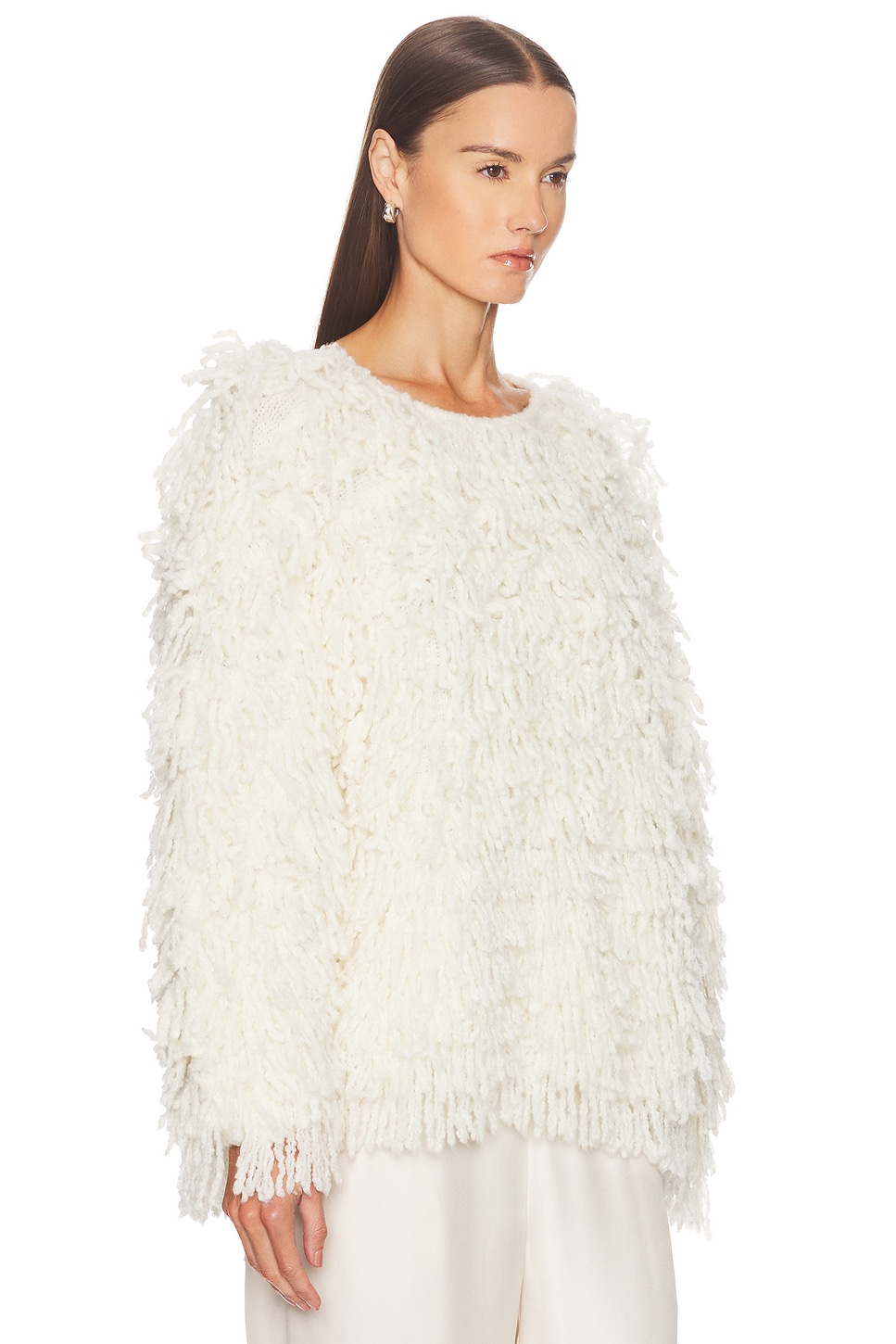 Loulou De Saison Gabin Sweater In White