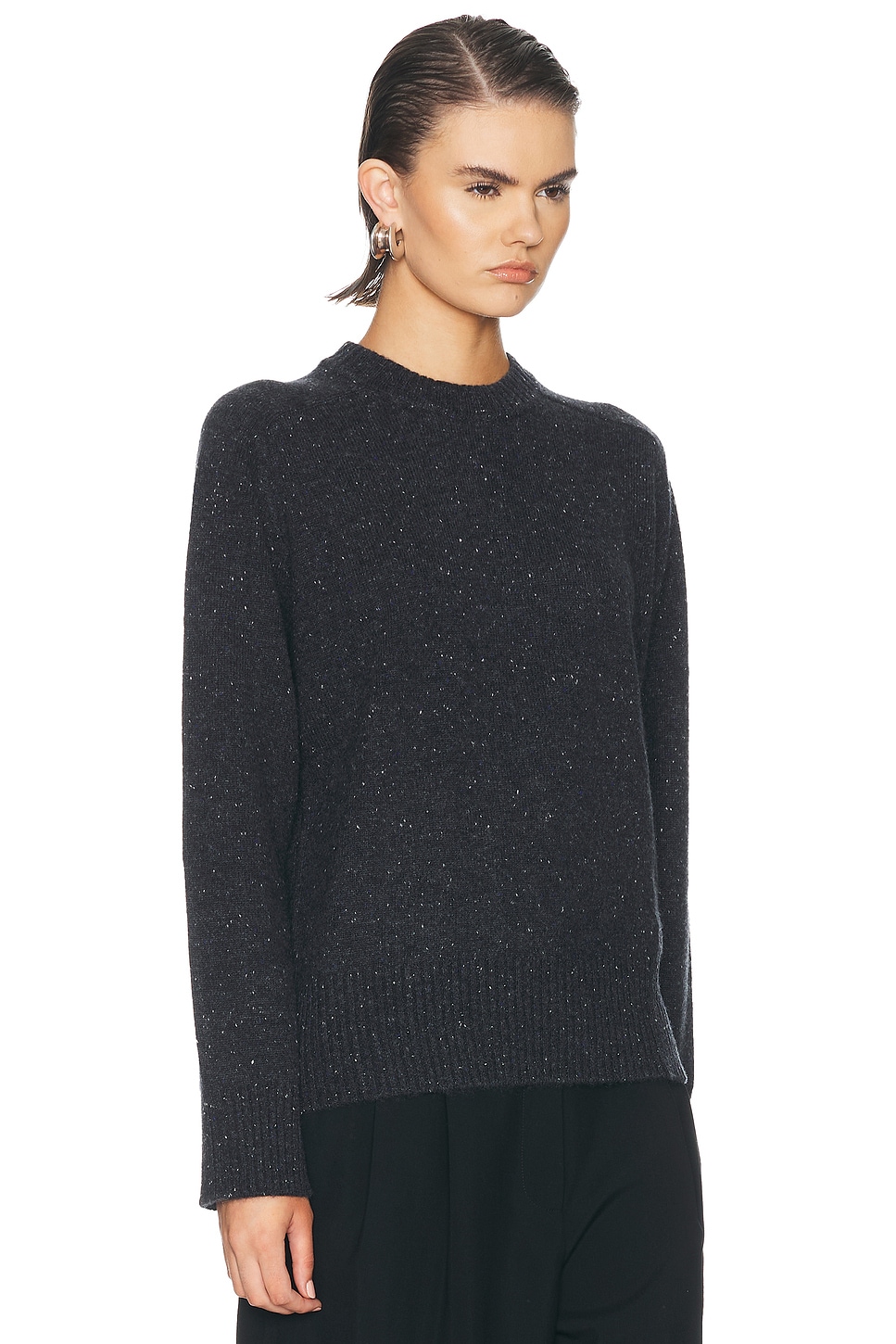 Baltra Saddle Sleeve Crewneck Sweater