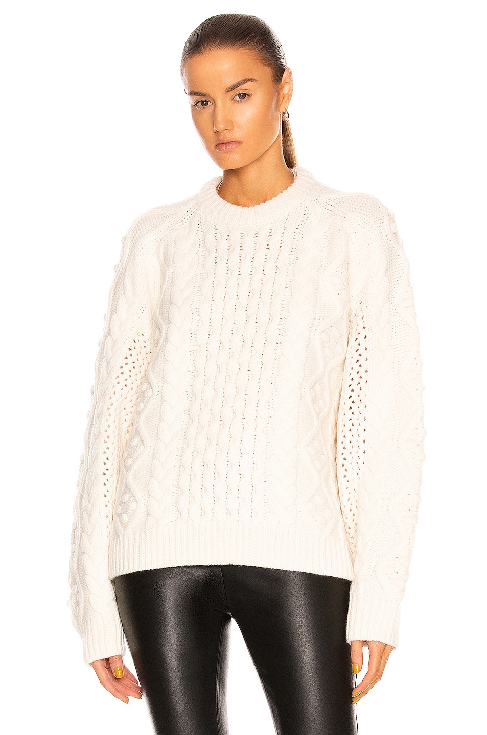Image 1 of Loulou Studio Secas Sweater in Ivory