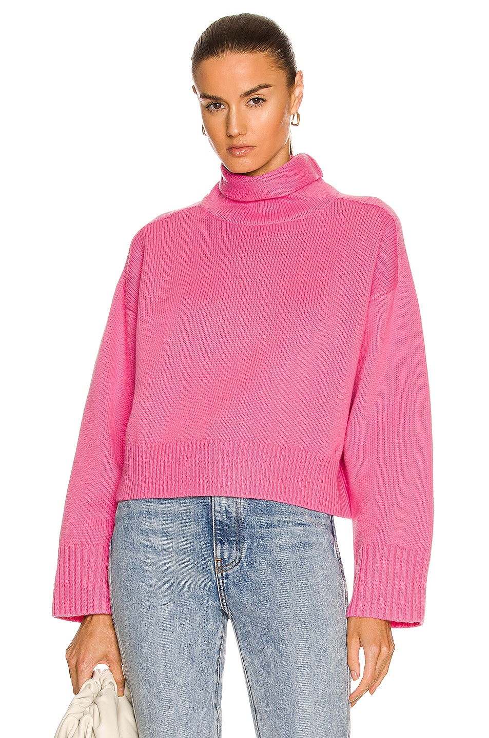 Loulou Studio Stintino Sweater in Pink | FWRD
