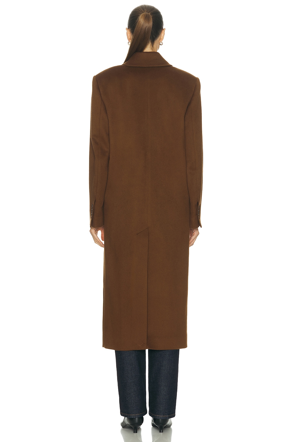 LOULOU DE SAISON X Loro Piana Rosco Double Breasted Coat