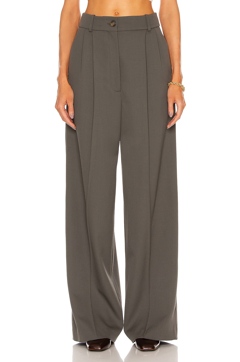 Image 1 of Loulou Studio Mouro Pant in Green