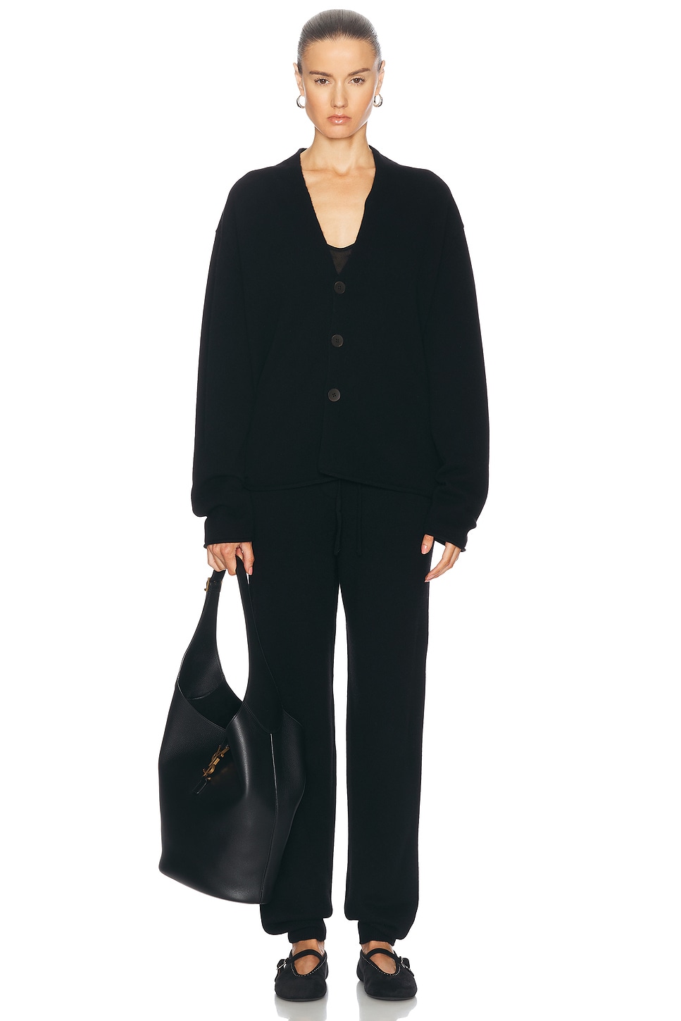 LOULOU DE SAISON Hespero Cashmere Jogger thumbnail