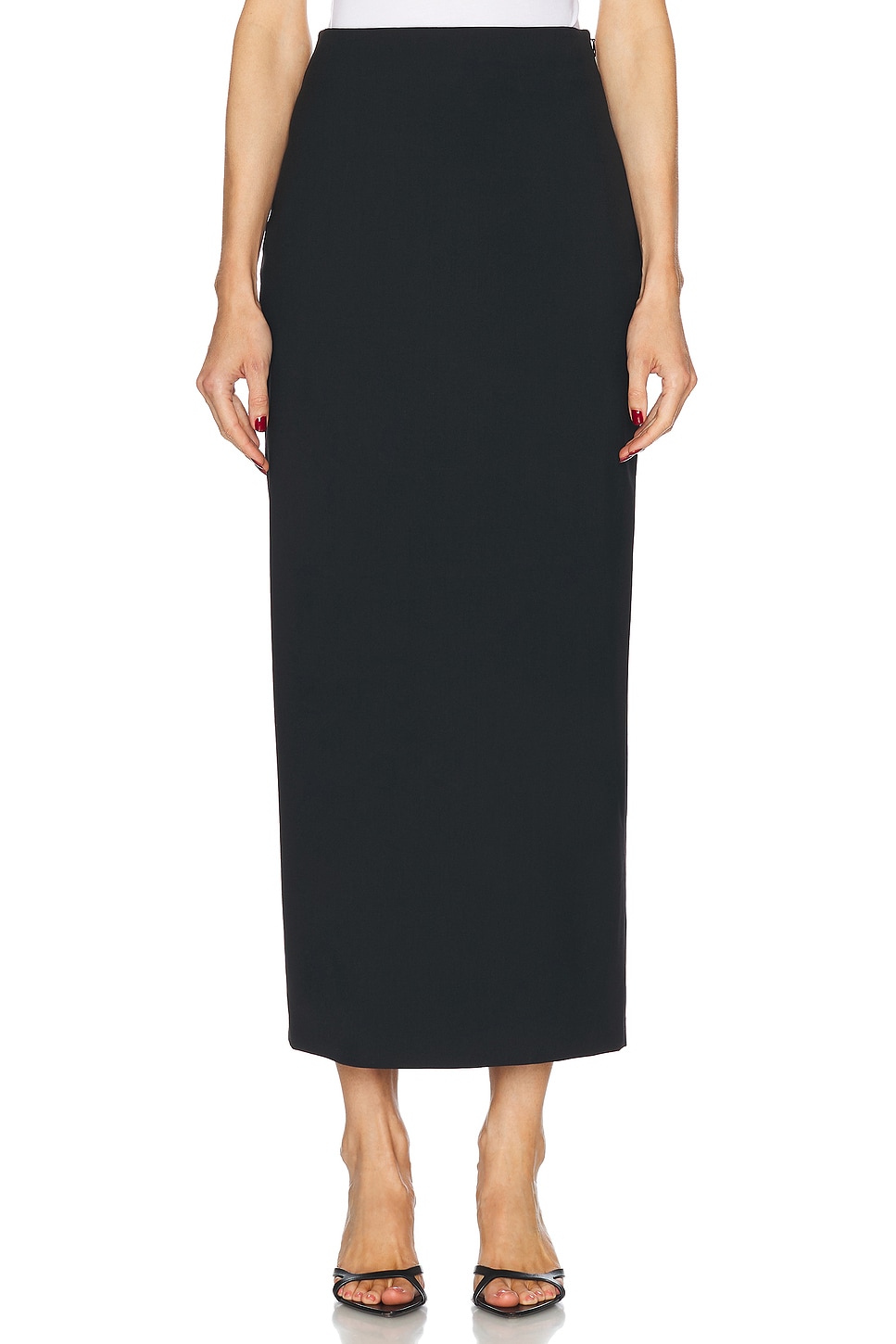 Image 1 of Loulou Studio Samos Skirt in Black