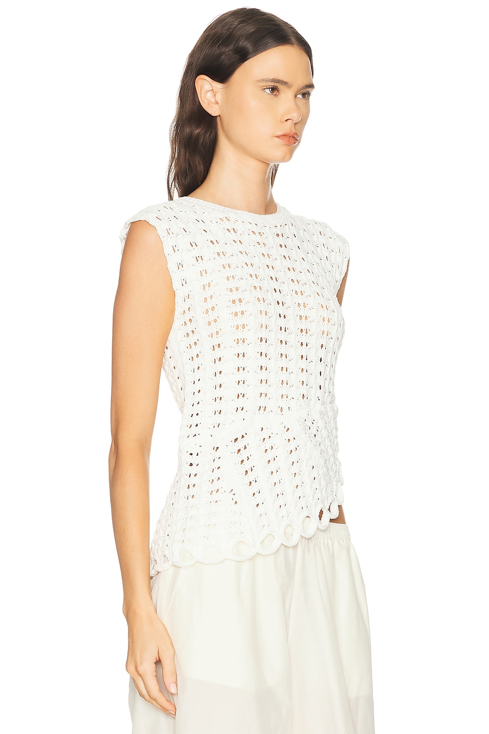 Loulou de Saison Saez Asymmetric Sleeveless Top | Thumbnail 2