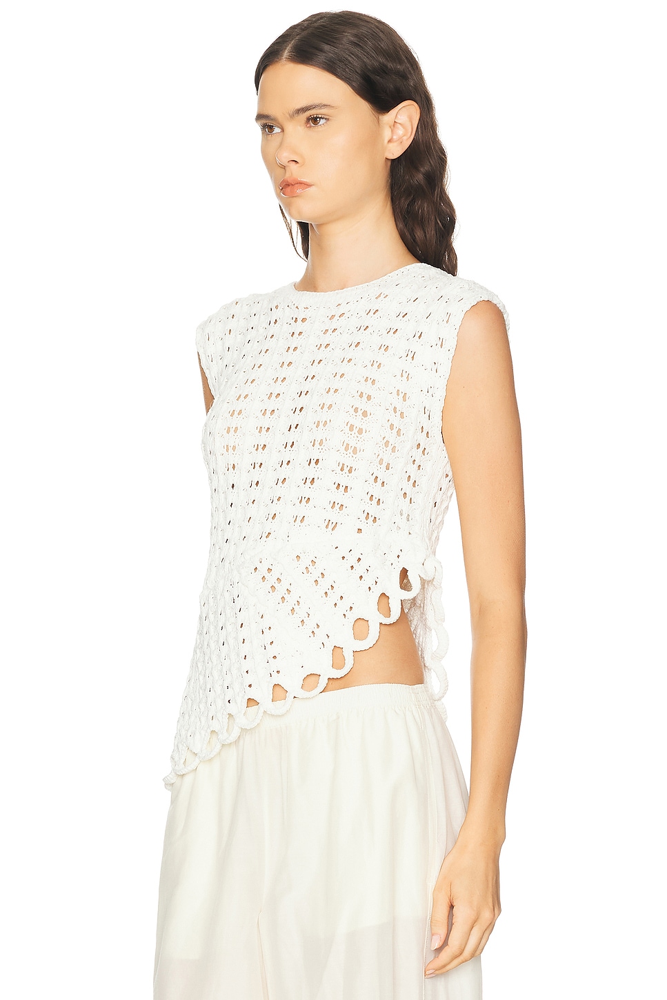 Loulou de Saison Saez Asymmetric Sleeveless Top | Thumbnail 3
