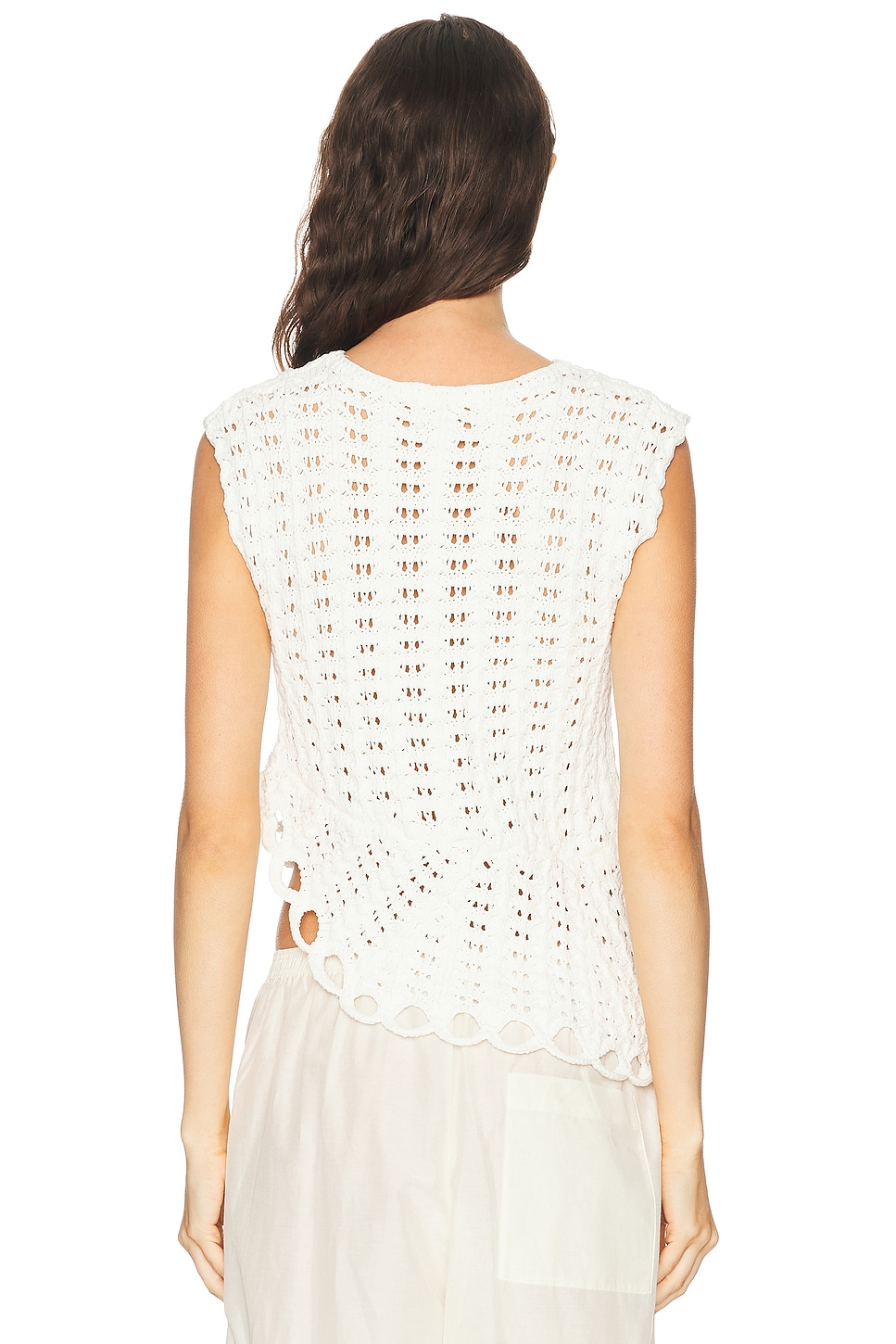Loulou de Saison Saez Asymmetric Sleeveless Top | Thumbnail 4