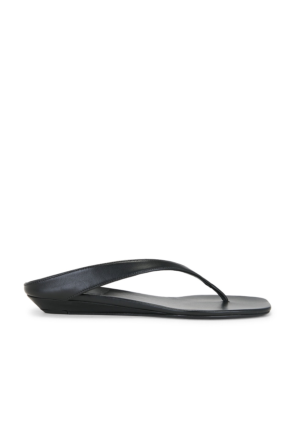 Coda Mini Wedge Flip Flop in Black
