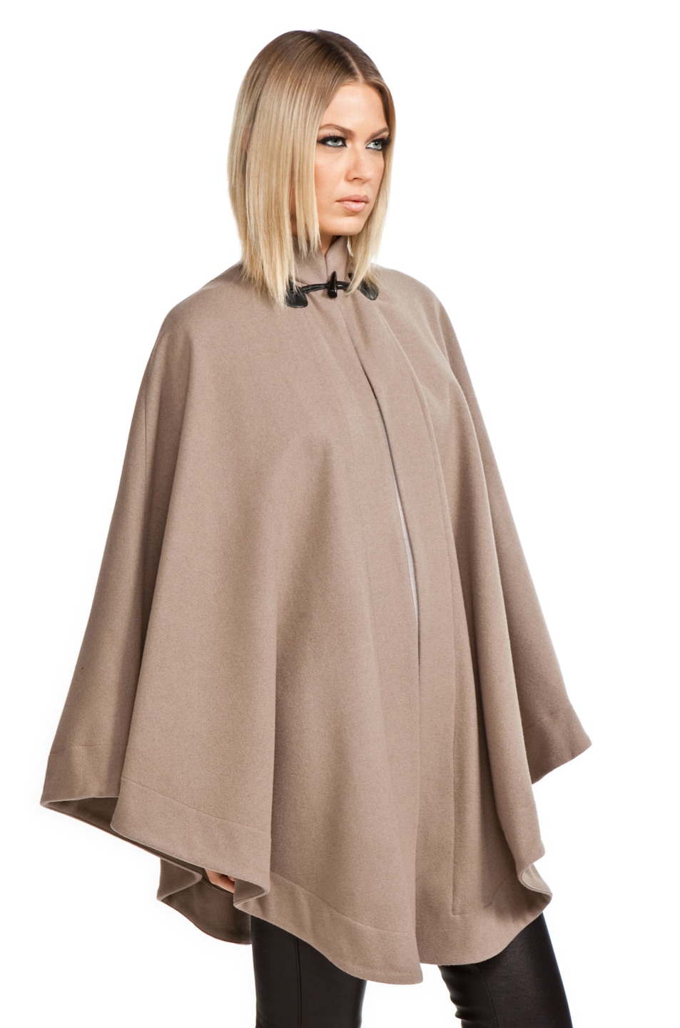 Lover Relaxed Cape in Mushroom | FWRD