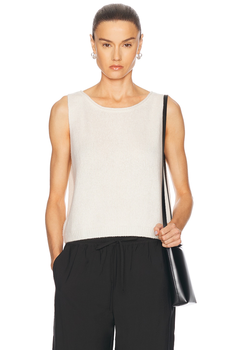 Devine Vest in Cream