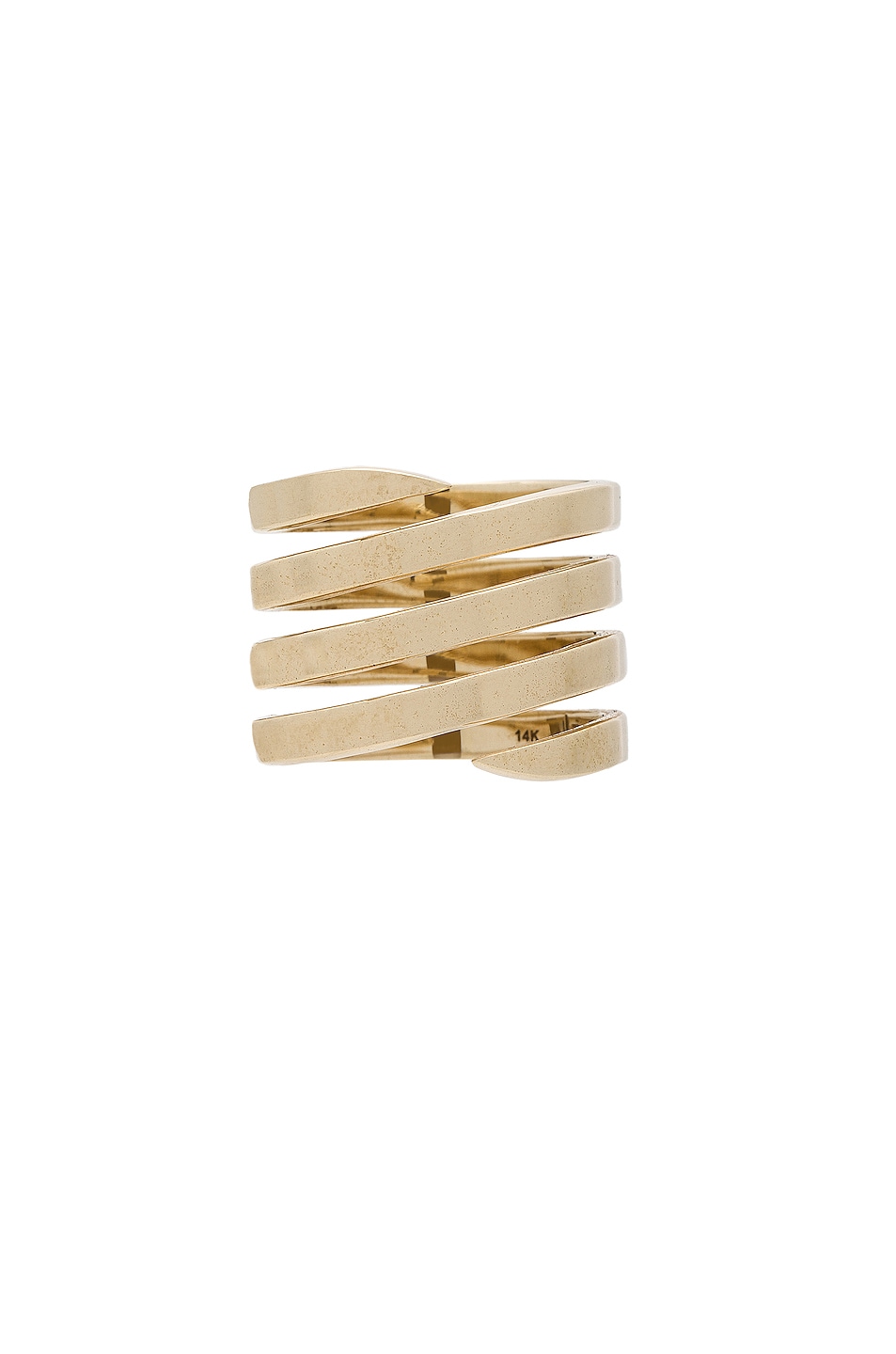 Image 1 of Lynn Ban Coil Ring in Yellow Gold