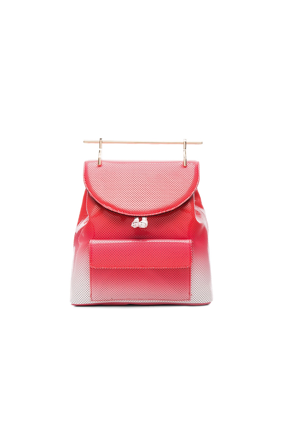 Image 1 of M2Malletier Backpack in Coral Robyn Air