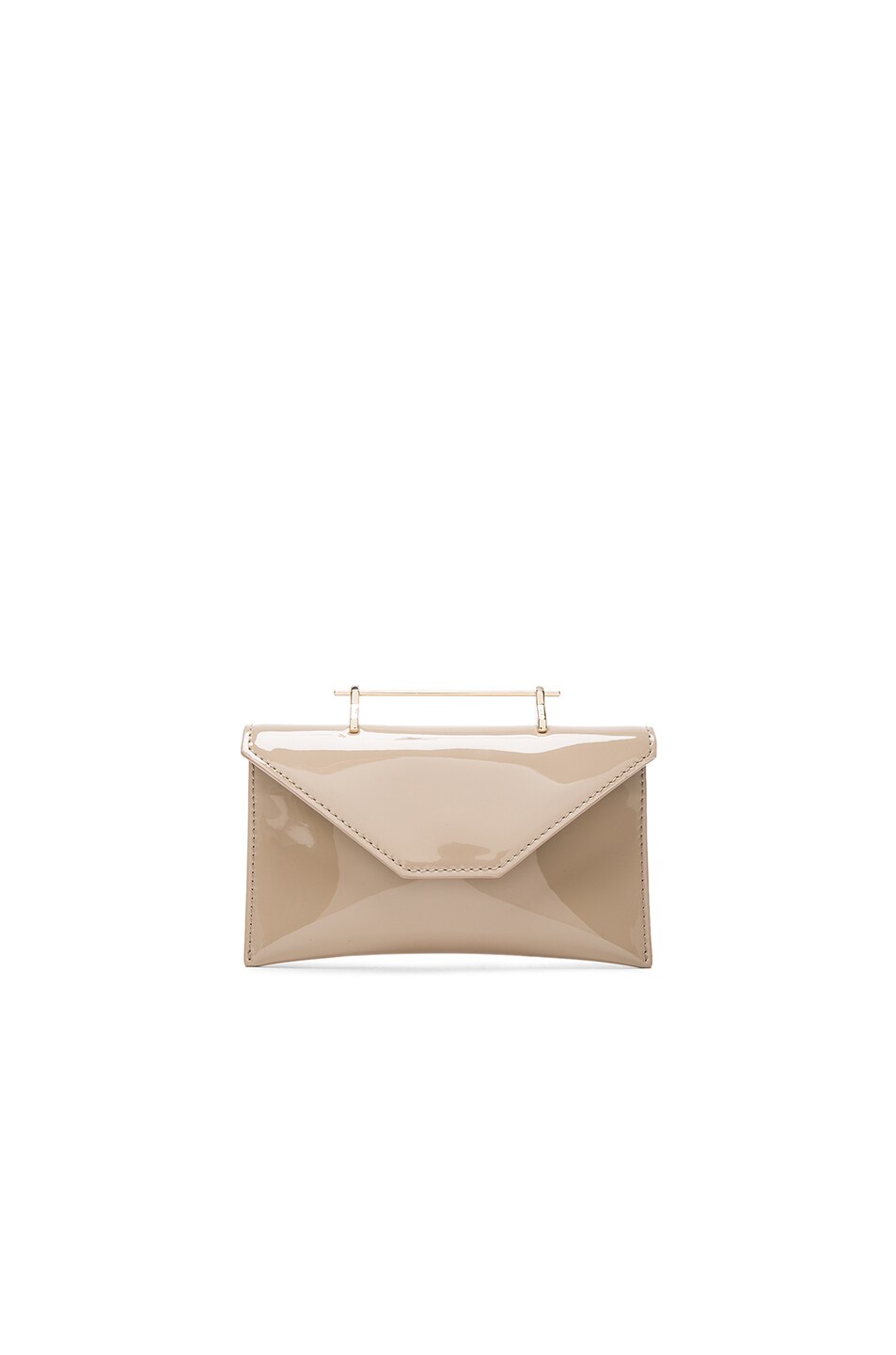 Image 1 of M2Malletier Anabelle Bag in Taupe Patent