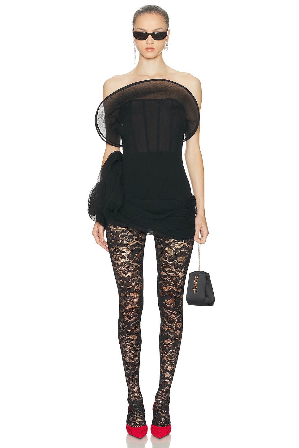 Magda Butrym Bustier Mini Dress