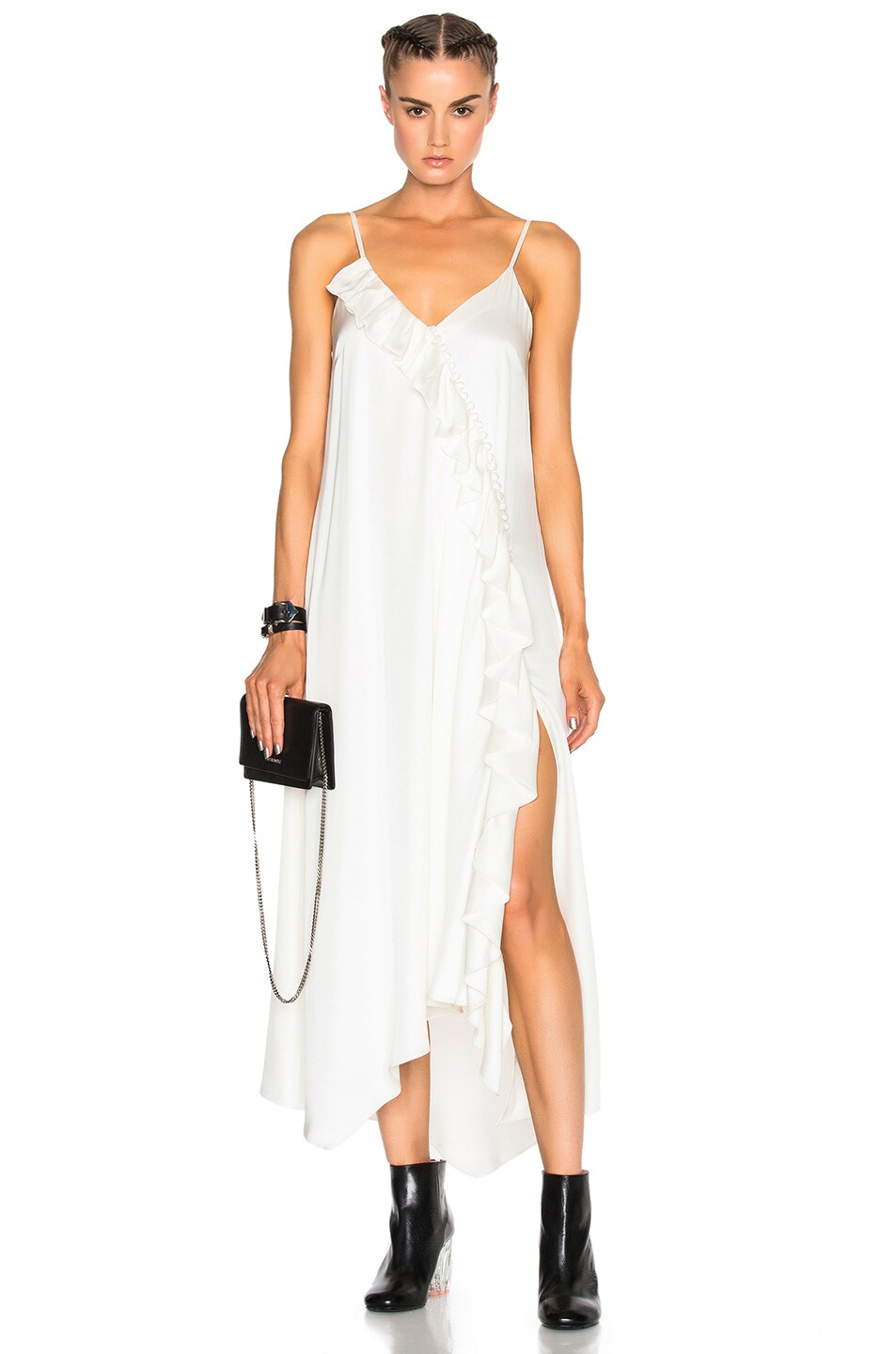 Image 1 of Magda Butrym for FWRD Treviso Dress in White