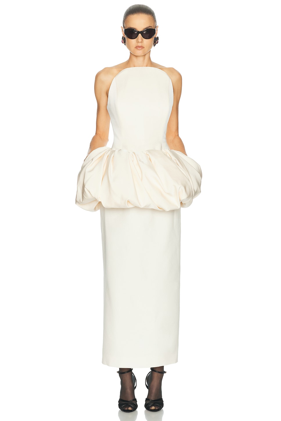 Magda Butrym Strapless Maxi Dress