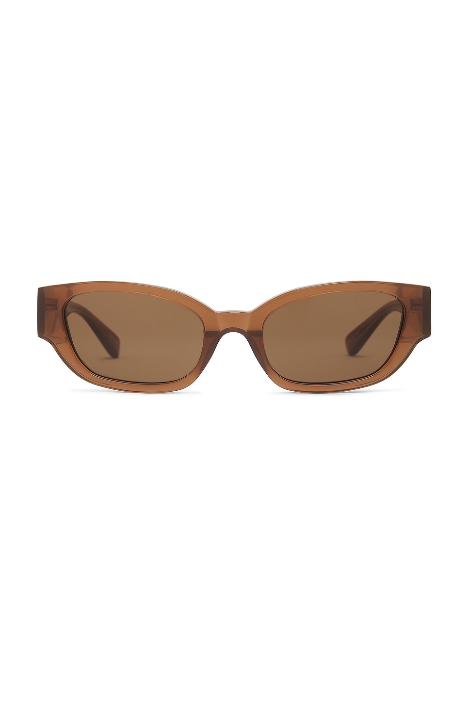 Cat Eye Sunglasses in Brown