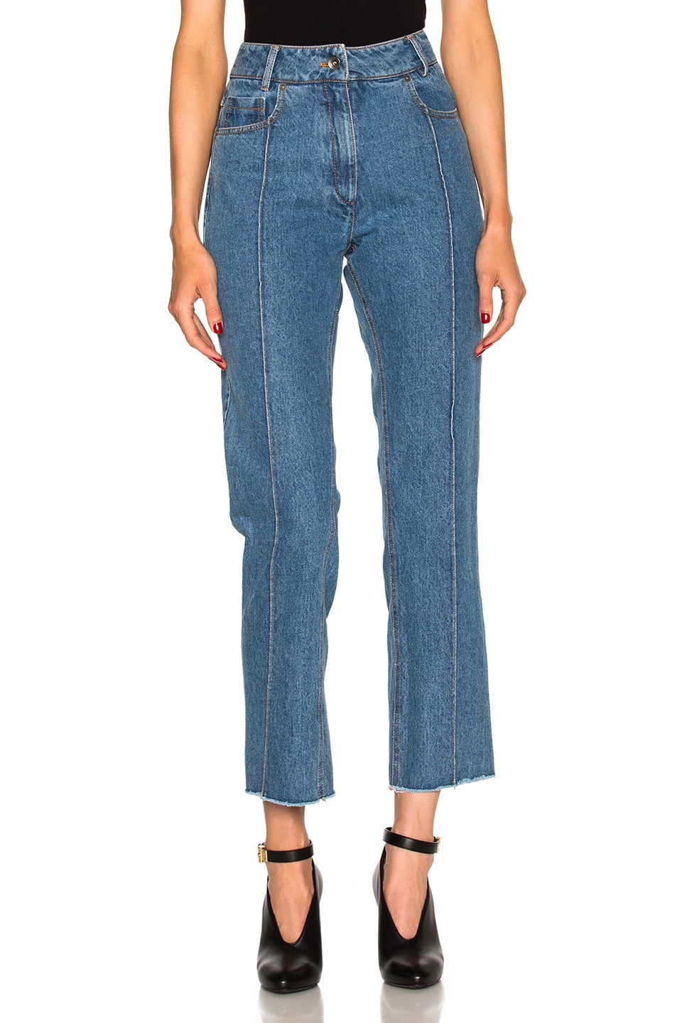 Image 1 of Magda Butrym Brownsville Jeans in Blue