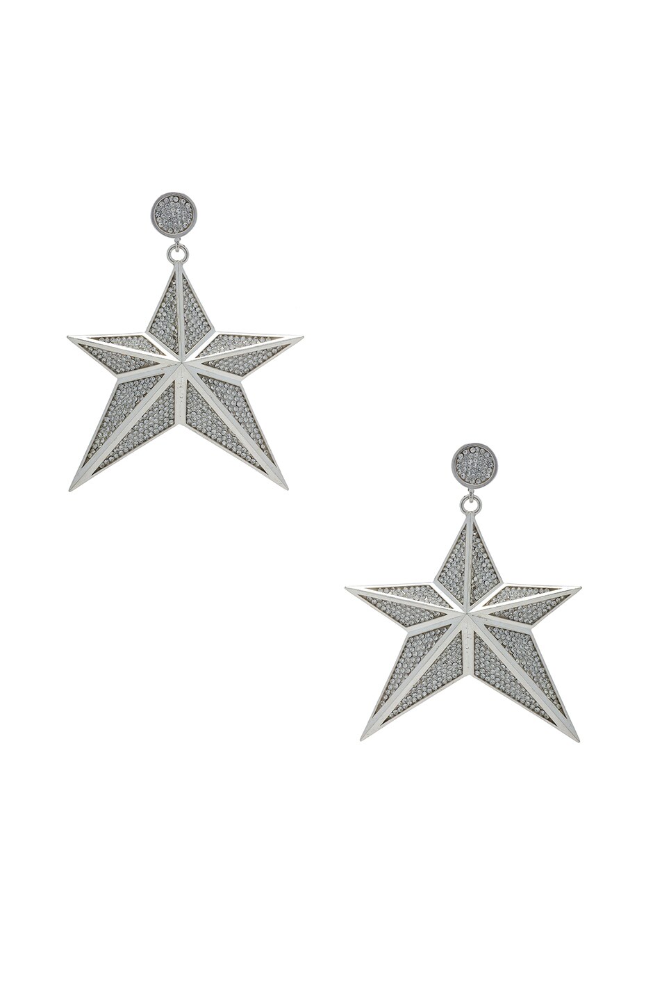 Image 1 of Magda Butrym Star Earrings in White