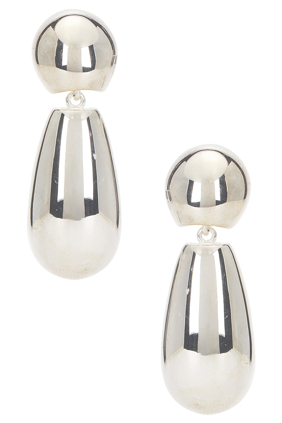 Shop Magda Butrym Drop Earrings In Silver