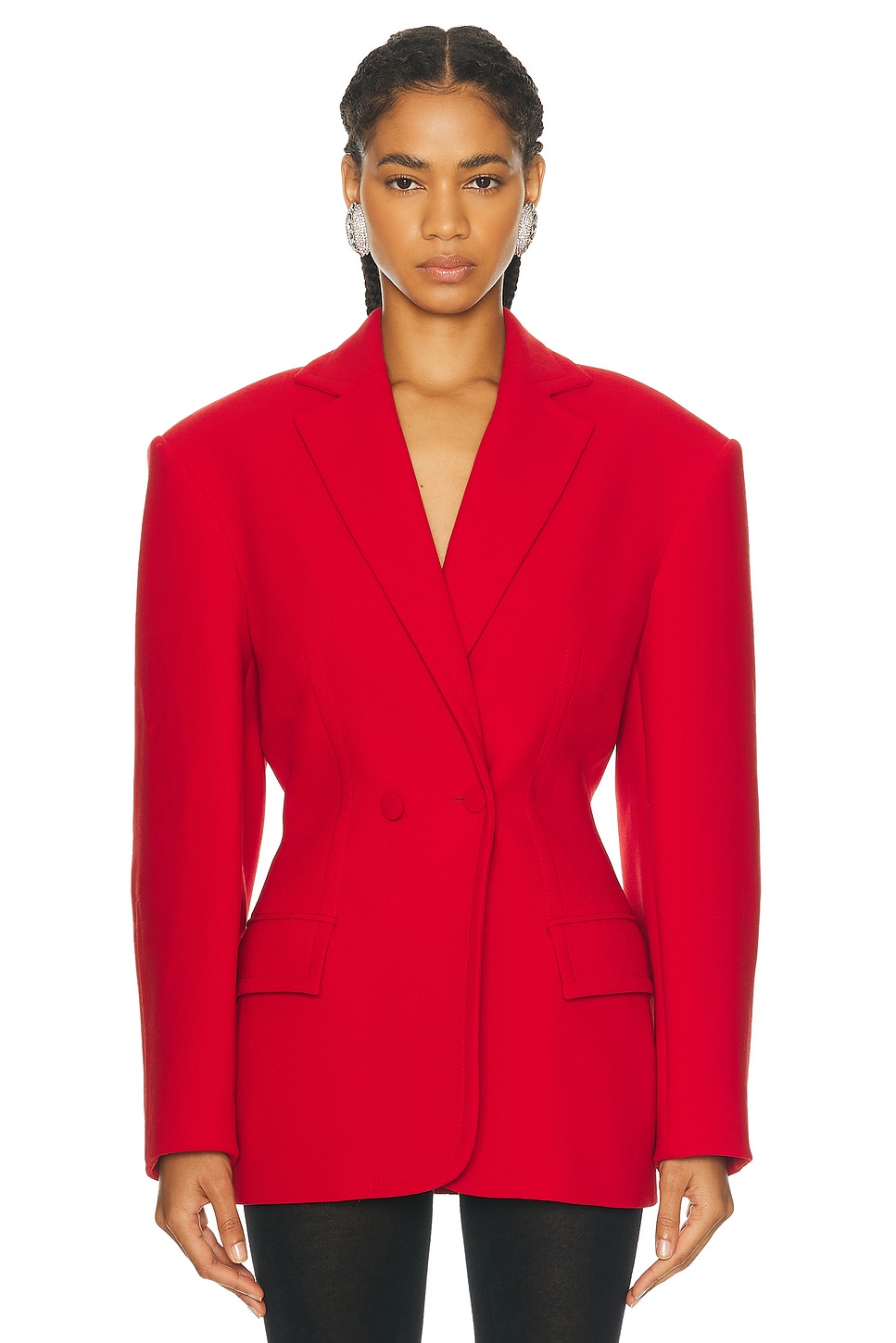 Image 1 of Magda Butrym Blazer in Red